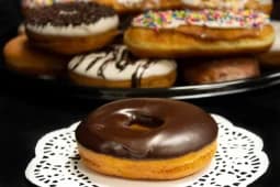 Chocolate Iced Ring Donut