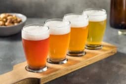4-pack of craft beer