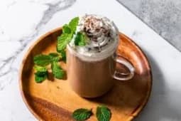 A peppermint mocha